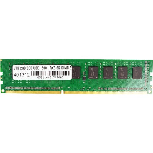 VisionTek 1 x2GB PC3-12800 DDR3 ECC UBE 8K 1600MHz UDIMM Memory Module 900710