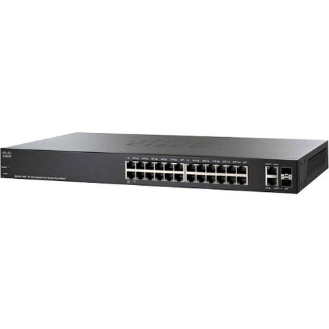 Cisco SG220-26P 26-Port Gigabit PoE Smart Plus Switch SG220-26P-K9-NA-RF