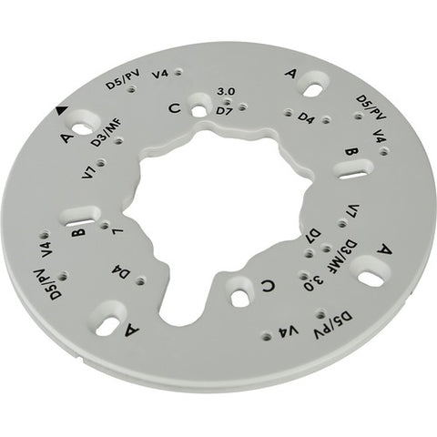 Digital Watchdog Converter Plate for Electronic Gang Box - Ivory DWC-GPLT