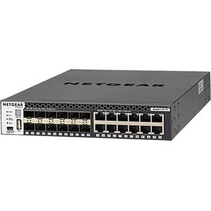 Netgear Stackable Managed Switch with 24x10G including 12x10GBASE-T and 12xSFP+ Layer 3 XSM4324S-100NES