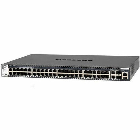 Netgear M4300-52G (GSM4352S) 48x1G Stackable Managed Switch with 2x10GBASE-T and 2xSFP+ GSM4352S-100NES