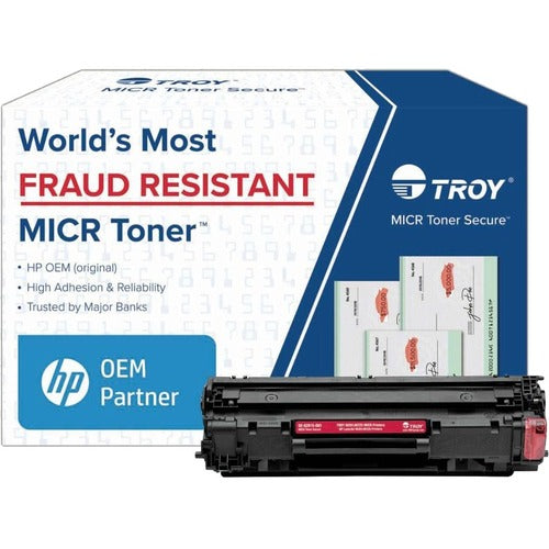 Troy M201/M225 MICR Toner Secure Cartridge (Coordinating HP Part Number: HP-CF283A) 02-82015-001