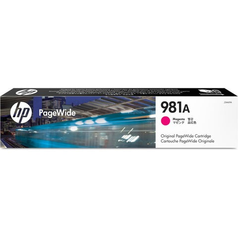 HP 981A PageWide Cartridge, Magenta (J3M69A) J3M69A