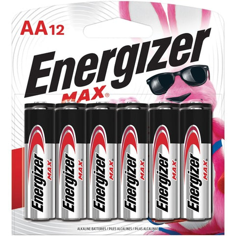 Energizer Max Plus PowerSeal AA Batteries E91BW-12EM