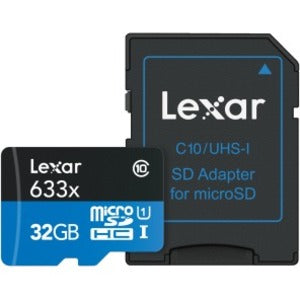 Lexar 32GB High Performance microSDHC Card LSDMI32GBBNL633A