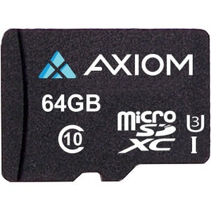 Axiom 64GB microSDXC Card MSDXC10U364-AX