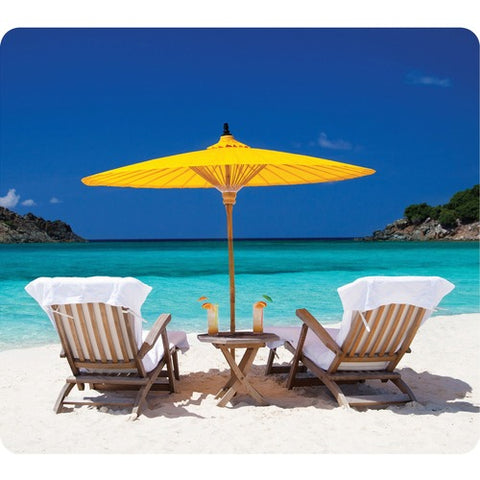 Fellowes Recycled Mouse Pad - Caribbean Beach 5916301