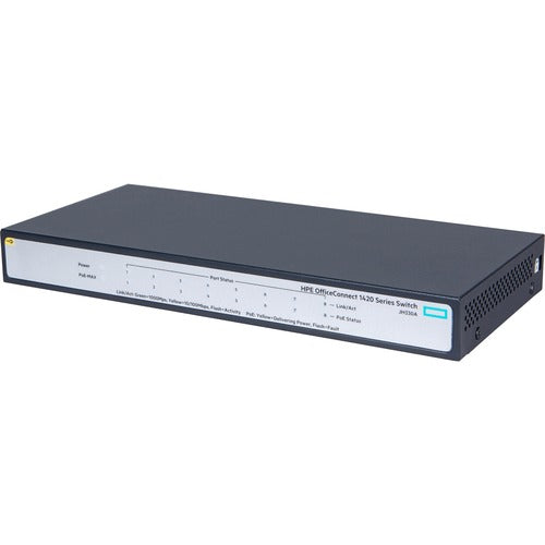 HPE OfficeConnect 1420 8G PoE+ (64W) Switch JH330A