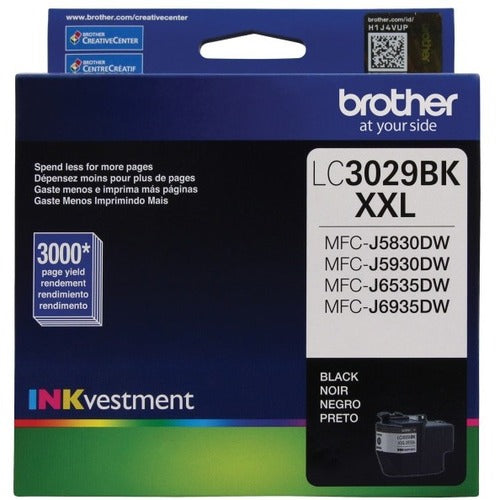 Brother Extra-High Yield Black Ink Cartridge LC3029BKS