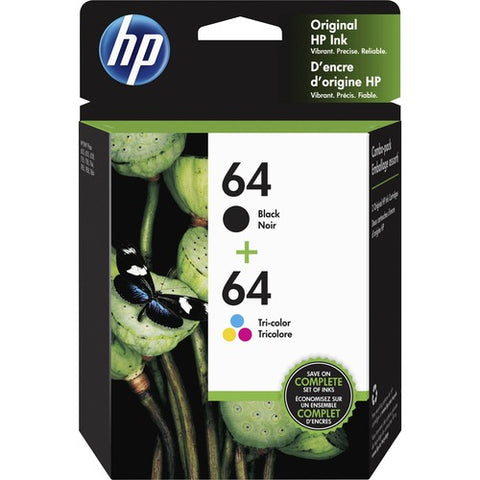 HP 64 Ink Cartridge X4D92AN#140