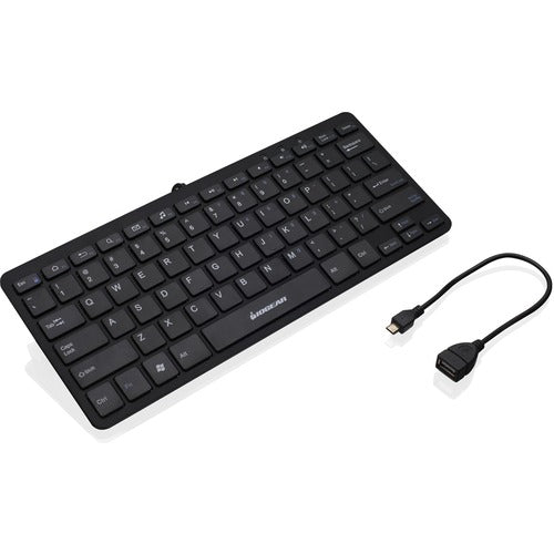 IOGEAR Portable Keyboard for Tablets w/ OTG Adapter GKB633U