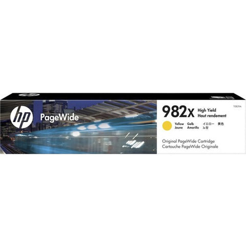 HP 982X (T0B29A) High Yield Yellow Original PageWide Cartridge T0B29A