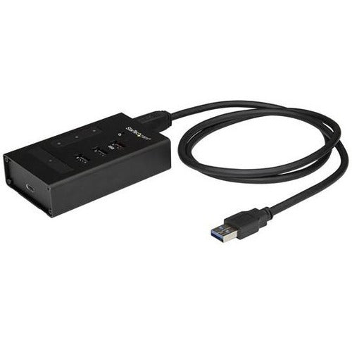 StarTech.com 4-Port USB Hub - Metal - USB-A to 3x USB-A and 1x USB-C - USB 3.0 HB30A3A1CST
