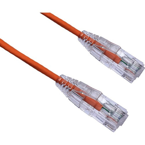 Axiom 100FT CAT6A BENDnFLEX Ultra-Thin Snagless Patch Cable C6ABFSB-O100-AX