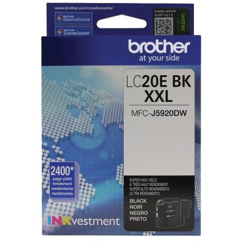 Brother Extra-High Yield Environmental Program Black Ink Cartridge LC20EBKS