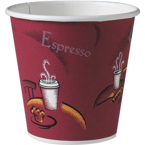 Unisource Bistro Design Disposable Paper Cups 051233