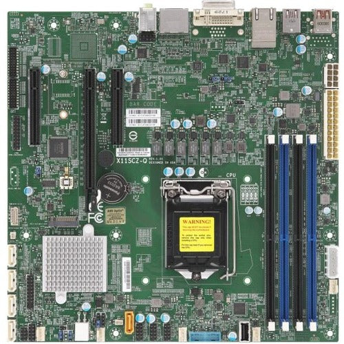 Supermicro X11SCZ-Q Desktop Motherboard MBD-X11SCZ-Q-B