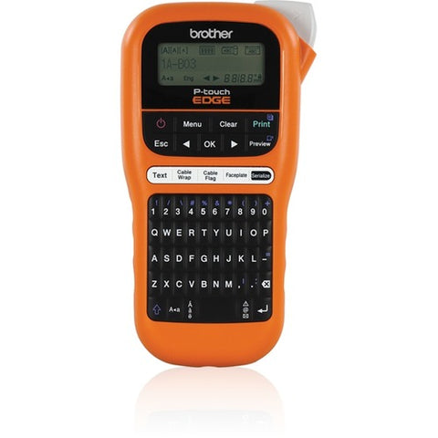 Brother PT-E105 Portable, Handheld Industrial Label Maker PTE105