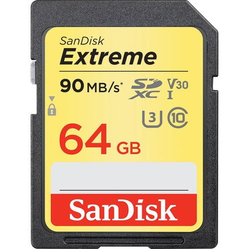 SanDisk 64GB Extreme SDXC Card SDSDXV6-064G-GNCIN