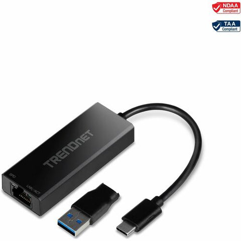 TRENDnet USB-C 3.1 to 2.5GBASE-T Ethernet Adapter TUC-ET2G
