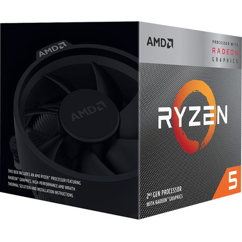 AMD Ryzen 5 Quad-core 3400G 3.7GHz Desktop Processor YD3400C5FHBOX
