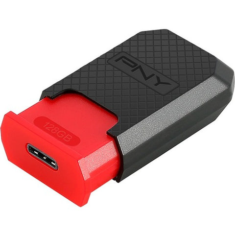 PNY 128GB Elite USB 3.1 Gen 1 Type-C Flash Drive P-FD128ELTC-GE