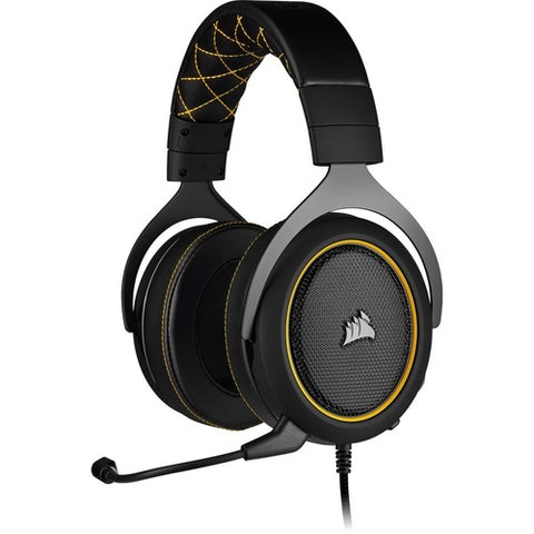 Corsair HS60 PRO SURROUND Gaming Headset - Yellow CA-9011214-NA