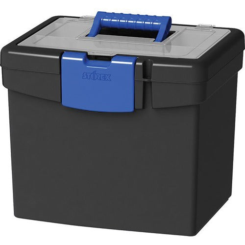 Storex File Storage Box with Lid - XL Storage 61415B02C