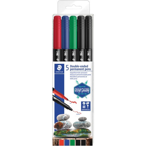 Staedtler Twin Tip Permanent Markers 3187TB5A6