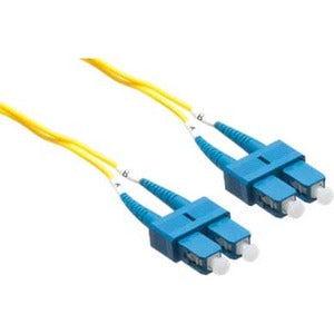 Axiom Fiber Optic Duplex Network Cable SCSCSD9Y-35M-AX