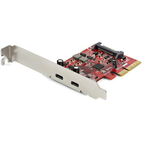StarTech.com 2-Port PCIe USB 3.1 Card - 2x USB-C - USB 3.1 Gen 2 Up to 10Gbps PEXUSB312C3