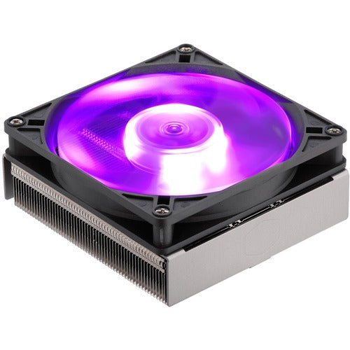 Cooler Master MasterAir G200P Low-Profile 2 Heat Pipe Cooler With RGB Fan MAP-G2PN-126PC-R1