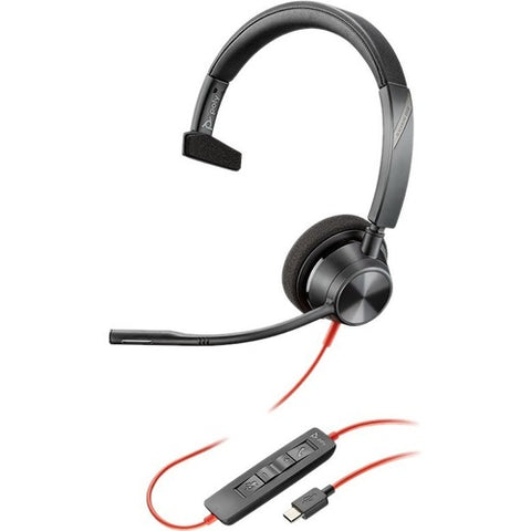 Plantronics Blackwire 3300 Series Corded UC Headset 214011-01