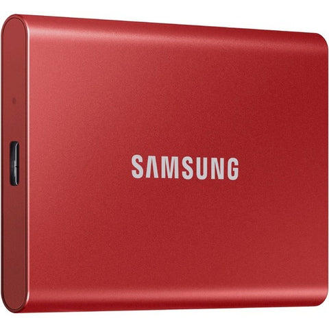 Samsung Portable SSD T7 USB 3.2 500GB (Metallic Red) MU-PC500R/AM