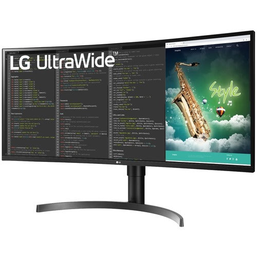LG 35'' UltraWide QHD HDR VA Curved Monitor 35WN65C-B
