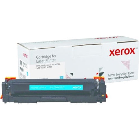 Xerox Cyan High Yield Everyday Toner from Xerox, replacement for HP CF501X 006R03705