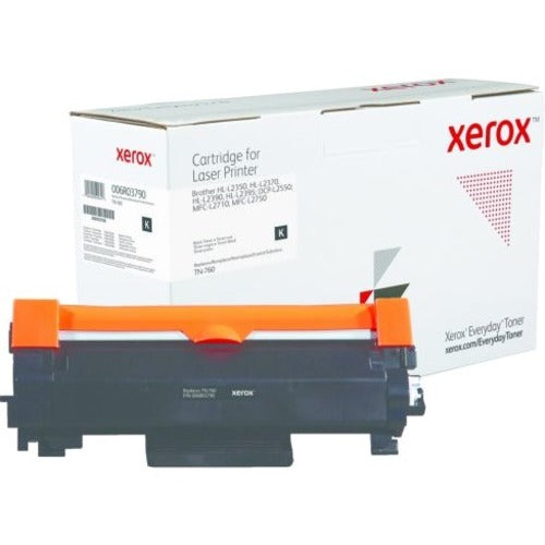 Xerox Black Standard Yield Everyday Toner from Xerox, replacement for Brother TN-760 006R03790