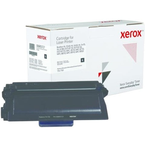 Xerox Black Standard Yield Everyday Toner from Xerox, replacement for Brother TN-750 006R03727