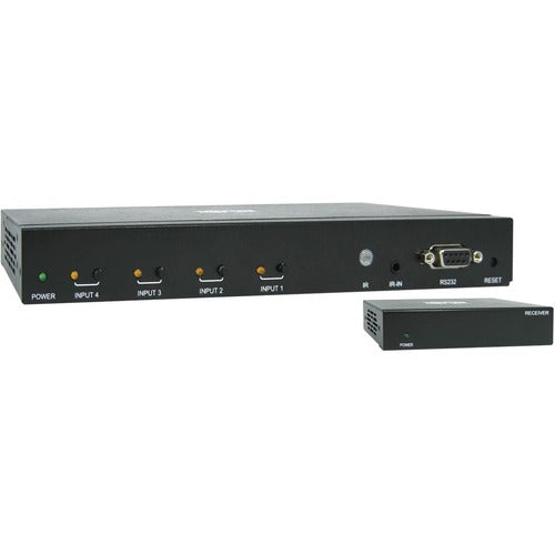 Tripp Lite B320-4X1-HH-K2 4-Port HDMI over Cat6 Presentation Switch/Extender B320-4X1-HH-K2