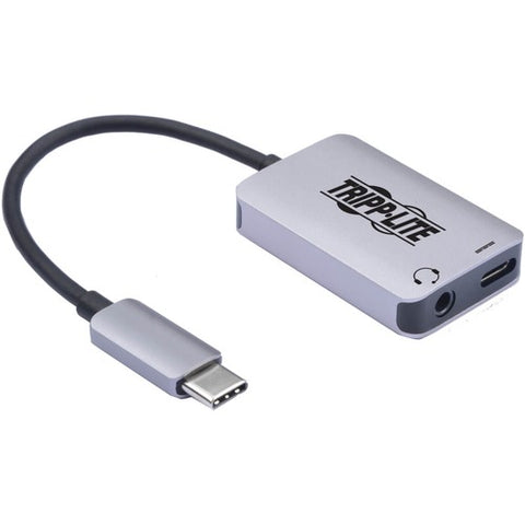 Tripp Lite U437-001-C Mini-phone/USB-C Audio Adapter U437-001-C