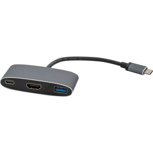 VisionTek USB-C to HDMI, USB &amp; USB-C with Power Delivery Adapter 901356