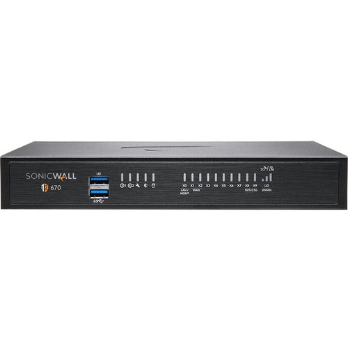 SonicWall TZ670 Network Security/Firewall Appliance 02-SSC-5858