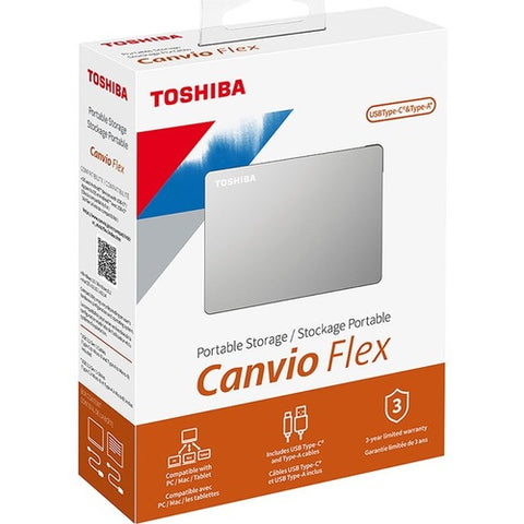 Toshiba Canvio Flex Portable Hard Drive HDTX120XSCAA
