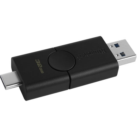 Kingston DataTraveler Duo USB-A and USB-C Connector Flash Drive DTDE/32GB