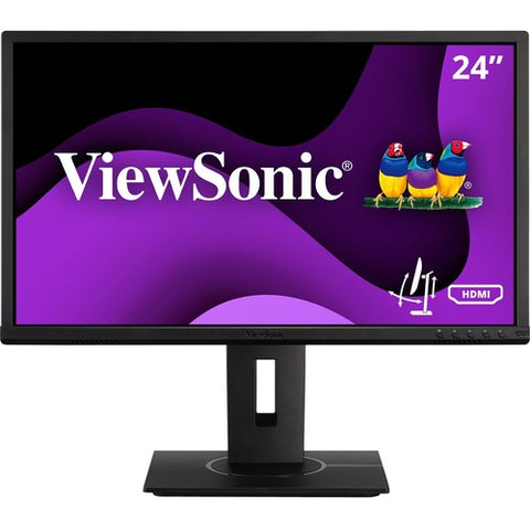 ViewSonic VG2440 - 24" 1080p Ergonomic 40-Degree Tilt Monitor with HDMI, DP, and VGA VG2440