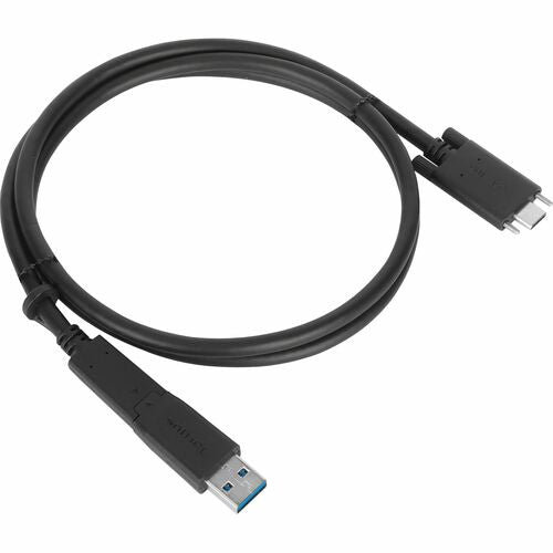 Targus 1M USB-C Male with Screw to USB-C Male Cable with USB-A Tether ACC1133GLX