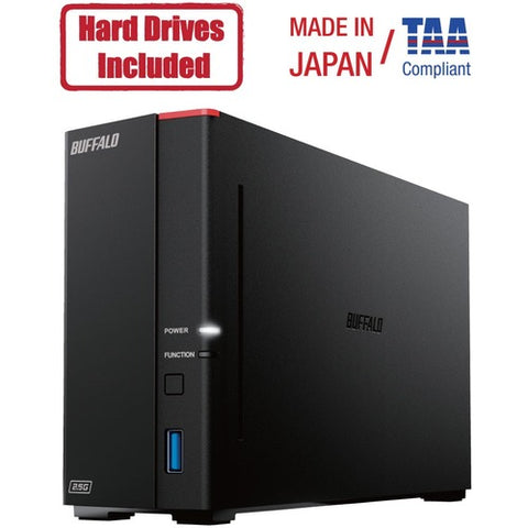 Buffalo LinkStation 710D 2TB Hard Drives Included (1 x 2TB, 1 Bay) LS710D0201