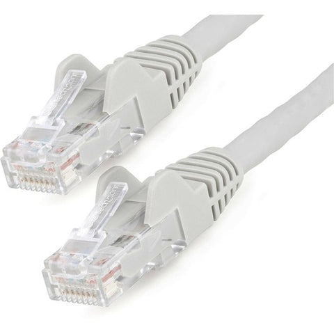 StarTech.com 1ft LSZH CAT6 Ethernet Cable - Gray Snagless Patch Cord N6LPATCH1GR