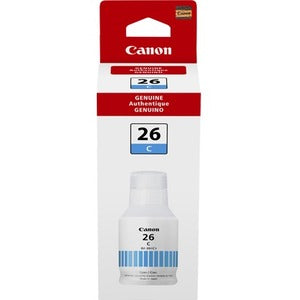 Canon GI-26 Pigment Cyan Ink Bottle 4421C001