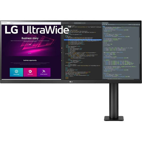 LG 34'' UltraWide Ergo QHD IPS HDR Monitor with FreeSync&amp;trade; 34WN780-B